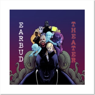 Earbud Theater Logo T Posters and Art